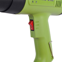 Souffleur thermique industriel portable CHANG SHOU 1600W avec contrôle de température et arrêt différé de 20 secondes pour thermorétractable