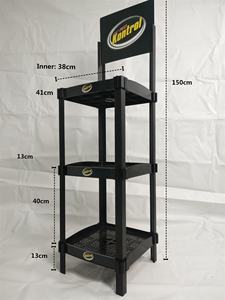 Tragbare <span class=keywords><strong>Promotion</strong></span> Kunststoff Display Regal ätherischen Öl Kunststoff Display Stand - Product Image 6