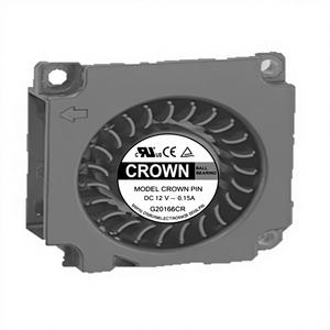 Ventilador Axial de Plástico con Rodamiento de Bolas DC Crown 3010 T1 OEM para Negocios - Product Image 1