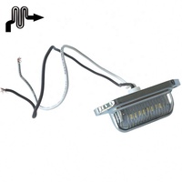 10-30V 3 LED lumière blanche d'immatriculation pour camion remorque voiture caravane