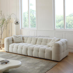 Canapé moderne simple à rangée droite <span class=keywords><strong>en</strong></span> cuir pour salon avec cadre <span class=keywords><strong>en</strong></span> bois massif Vente populaire - Product Image 6