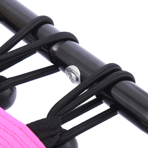 Trampolín <span class=keywords><strong>Hexagonal</strong></span> de seguridad para interiores, portátil, de 48 pulgadas, <span class=keywords><strong>con</strong></span> <span class=keywords><strong>barra</strong></span> de manillar, venta al por mayor - Product Image 6