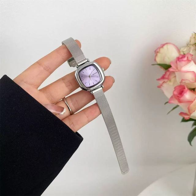 Classic Retro Watch, Women's Stainless Steel Strap, Small Wrist, Women's Watch, Waterproof Date Watch