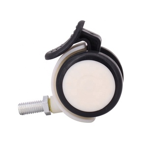 <span class=keywords><strong>Roulettes</strong></span> pivotantes verrouillables légères de qualité médicale, <span class=keywords><strong>roulettes</strong></span> portables en plastique <span class=keywords><strong>pour</strong></span> <span class=keywords><strong>lit</strong></span> de bébé - Product Image 4