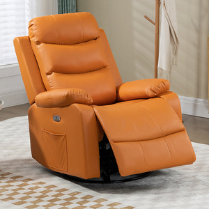 Electric Reclining Rocking Chair With <b>Massage</b> Function For Adults And Elderly Foam Filled Single Person <b>Sofa</b> - Product Image 3
