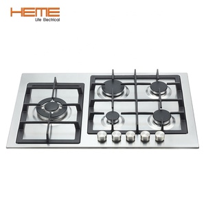 5 Burner 33 Inch Stainless Steel Gas <b>Stove</b> Energy Saving Household Appliance Electric/ Battery Operated - Product Image 1