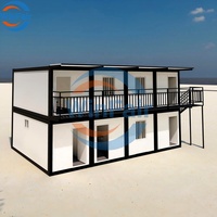 WinFair Belgique – Nouvelle maison conteneur modulaire préfabriquée de luxe de 20 pieds pour villas de villégiature haut de gamme / bureaux de chantier