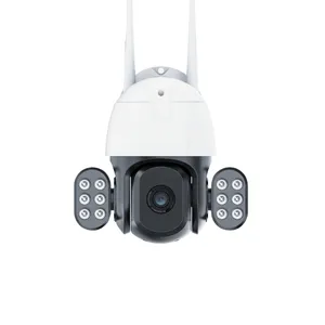 AI 보안 CCTV 카메라 8MP ptz ip 카메라 시스템 방수 ip66 와이파이 카메라 전문 지능형 기능