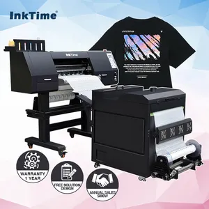 Hoge Efficiëntie Dtf Printer 2 Koppen Xp600 \ F1080 Dtf Printer 2022 60Cm Industriële Dtf Printer