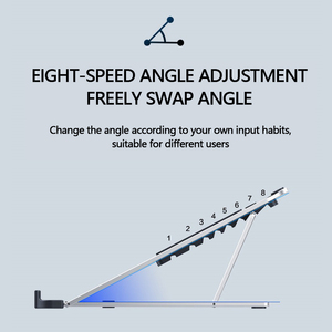 Thương Hiệu Mới Máy Tính Xách Tay Đứng Màn Hình Đứng Có Thể Điều Chỉnh Cao Cấp Máy Tính Xách Tay PC Bạc Nhôm Ns10 Pro Xách Tay Máy Tính Xách Tay Chủ - Product Image 4