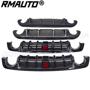 Diffuseur arrière Q50 en fibre de carbone, spoiler de pare-chocs arrière, kit carrosserie avec feu stop pour Infiniti Q50 2014-2021 - Product Image 3