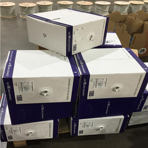 <span class=keywords><strong>Cable</strong></span> LAN SSY de Alta Calidad Certificado Cat6A FR/PVC UTP de 8 Conductores de Cobre Desnudo 23AWG 0.57mm 305m IEC60332-1 con Caja - Product Image 3