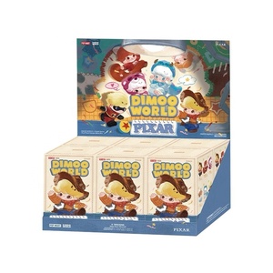 Authentique Pop Mart Dimoo World X <span class=keywords><strong>Pixar</strong></span> Blind Box Mignon Pendentif en Vinyle Peluche Jouet d'Art de Collection Cadeau Surprise - Product Image 1