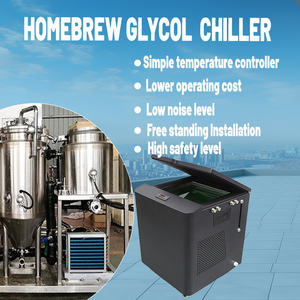 Recirculating 1Hp Used 1/Air hava soğutmalı kullanılan fermentör etilen glikol Chiller bira ev bira makinesi ekipman Ton için ekleyin - Product Image 4