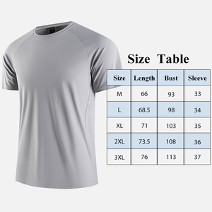 Nuova T-shirt in Seta Ghiaccio 2024, Asciugatura Rapida, Polylon Multicolore, Manica Corta Estiva, Taglia Grande, Comoda per <span class=keywords><strong>Sport</strong></span> e Tempo Libero - Product Image 5
