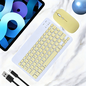 Nouvel Arrivage 2026 – <span class=keywords><strong>Clavier</strong></span> et Souris Sans Fil Colorés Mini BT avec Combo Souris pour Smartphones - Product Image 4