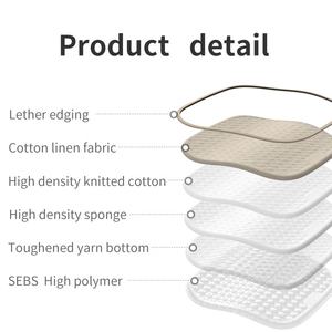 Anjuny Coussin de siège de voiture matelassé Summer Honeycomb Gel Cooling <span class=keywords><strong>Four</strong></span> Seasons Breathable Office Chair Seat Comfortable - Product Image 4