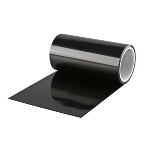 Penjualan langsung pabrik gulungan kecil kertas hitam kertas rilis dilapisi silikon