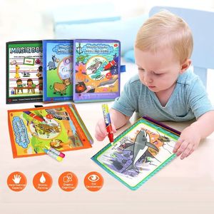 Libro <span class=keywords><strong>de</strong></span> Tela Mágico <span class=keywords><strong>de</strong></span> Dibujo con Agua para la Primera Infancia, Libro <span class=keywords><strong>de</strong></span> <span class=keywords><strong>Dibujos</strong></span> <span class=keywords><strong>de</strong></span> <span class=keywords><strong>Animales</strong></span> <span class=keywords><strong>de</strong></span> <span class=keywords><strong>Granja</strong></span> para Niños, Libro <span class=keywords><strong>de</strong></span> Cuentos para Aprender Temprano XTH - Product Image 4