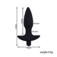 10 Frequenz Bullet Vibrator Anal Plug Spielzeug Butt Plug Trainer Kit Massage gerät Pleasure Trainer Kit für Anfänger