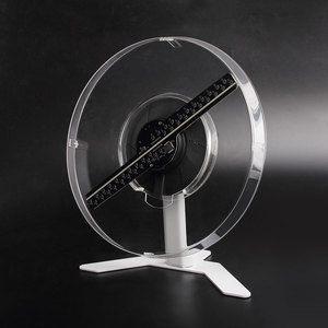 3D 홀로그램 팬 3D 홀로그램 이미지 및 비디오 공기 플레이어 25 데스크탑 커버 브래킷 - Product Image 1