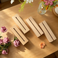 Soportes para Lámparas de Mesa, Base de Lámpara de Madera Exquisitamente Elaborada, Soportes para Lámparas LED de Noche, Luz Blanca Cálida, Logotipo Personalizado para Uso Duradero, Decoración