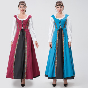 2025 nuevos estilos Cosplay vestido bruja túnica Medieval vestido <span class=keywords><strong>de</strong></span> mujer precioso disfraz <span class=keywords><strong>de</strong></span> fiesta <span class=keywords><strong>de</strong></span> Halloween - Product Image 2