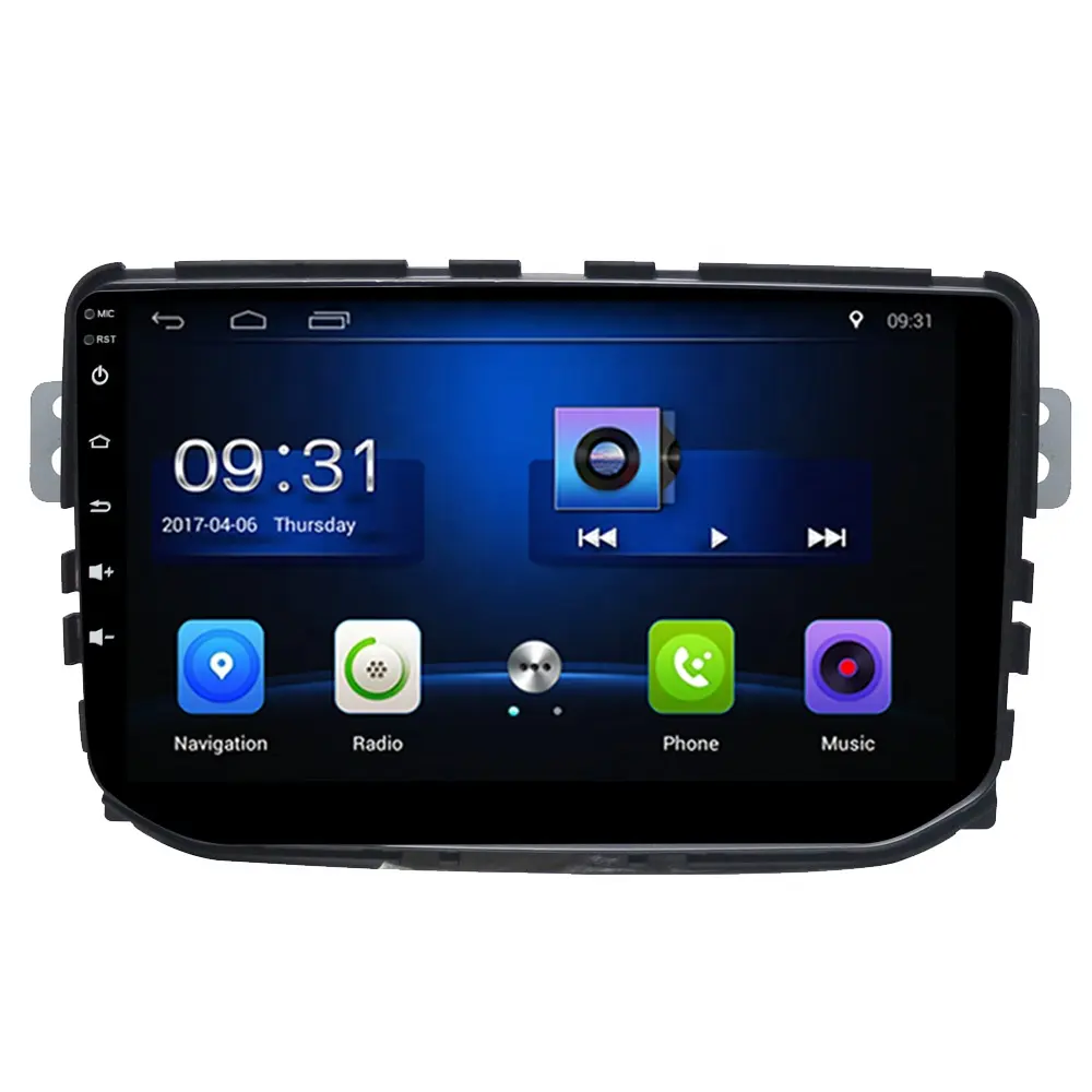 YONGZHIGAO 라디오 Wifi 네트워크 연결 GPS 9 인치 자동차 GPS 네비게이션 시스템 Hover H2 레드 2012- 2016