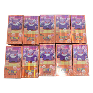 Bán mới nhất của Trung Quốc ban đầu pokemned Gem gói Vol. 3 hiếm gengar EX nghệ thuật minh họa THẺ <span class=keywords><strong>FLASH</strong></span> làm giấy chất lượng cao - Product Image 3