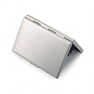 Ys976 Stainless Steel Holder <b>Wallet</b> Protector Rfid <b>Metal</b> Credit Card Case for Women or Men - Product Image 5