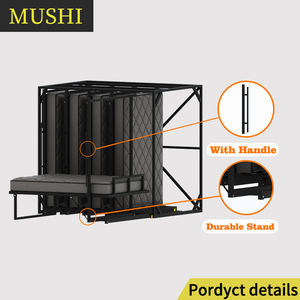 Présentoir coulissant moderne détachable personnalisé pour matelas Support rotatif pliable en caoutchouc pour matelas d'exposition - Product Image 5