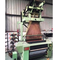 Machine à tisser les étiquettes Muller MBJ2 automatique à rapier d'occasion avec moteur 6000W, haute productivité pour la fabrication d'étiquettes de vêtements
