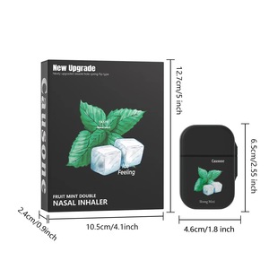 Barre énergétique tendance à ouverture facile, 6 saveurs de fruits, avec tube nasal remplaçable - Product Image 1