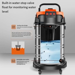 Aspirateur électrique 80L le plus vendu, pour eau et poussière, avec filtration d'eau, pour collecte de poussière commerciale et nettoyage de voitures - Product Image 4
