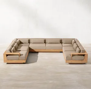 Ensembles de mobilier de jardin <span class=keywords><strong>d</strong></span>'extérieur Sassanid, mobilier <span class=keywords><strong>d</strong></span>'extérieur de luxe pour hôtels, canapé en teck de style <span class=keywords><strong>cape</strong></span>-town, canapé modulaire - Product Image 2