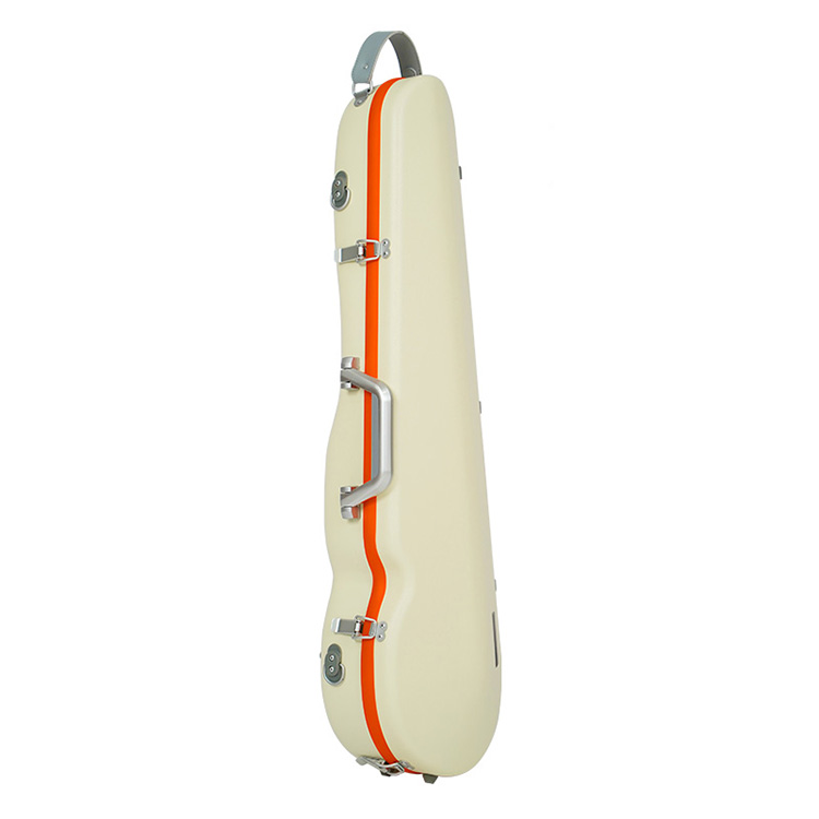 Blanc ivoire (bord orange)