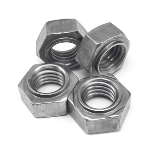 #8 1/4 5/16 3/8 1/2 7/16 Sechskant-Sechs kant schweiß mutter aus Kohlenstoffs tahl Punkts chweiß mutter - Product Image 5