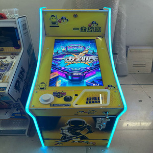 Macchina da Gioco Arcade a Moneta in Metallo e Ferro, Gioco Pinball <span class=keywords><strong>One</strong></span> Hit Bottom con Luci LED, Macchina Commerciale per Centri di Divertimento - Product Image 4