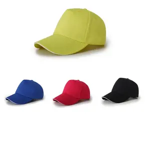 도매 100% 면 야구 모자 아빠 사용자 정의 패션 빈 야외 차양 스포츠 모자 및 모자 로고 모자 남자