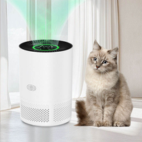 Purificateur d'air pour animaux de compagnie ultra-silencieux en mode nuit, idéal pour la chambre des chats et des chiens âgés, filtration d'air favorisant le sommeil, usage domestique quotidien – Offre Spéciale