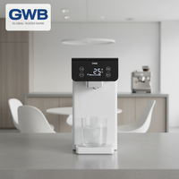 Distributeur d'eau électrique GWB, refroidisseur d'eau chaude et froide, portable, écologique, en plastique, pour la maison, l'hôtel, le bureau, purificateur, verrouillage de sécurité intelligent