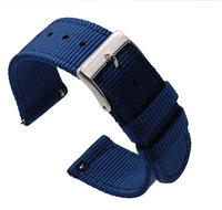 Bracelets de montre de remplacement en nylon Mingfung de luxe premium à boucle ardillon à dégagement rapide 18mm 20mm 22mm pour Watch 8/8 Ultra Homme