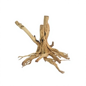 Ornement d'aquarium en bois flotté naturel, forme irrégulière, décorations durables pour aquarium, fabriqué au Vietnam - Product Image 1