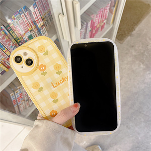 สีน้ำสดขนาดเล็กล่าสุดสำหรับ iPhone 13เคสโทรศัพท์ Apple 12 14/11 Pro กันน้ำมากที่สุดนุ่มเรียบง่าย - Product Image 2