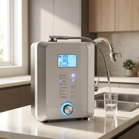 Ioniseur d'eau de comptoir EHM-859B, ioniseur d'eau alcaline de bureau, machine d'électrolyse d'eau riche en hydrogène pour la maison, l'hôtel, le bureau