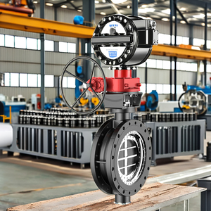 Chemical Type Double Flange <strong>Butterfly</strong> <strong>Valve</strong> Carbon Steel - Product Image 5