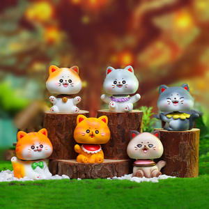 Nueva Figura Decorativa de Gato Guardián con Cabeza Oscilante, Linda y Adorable, de la Serie Guardian Cat Tribe 3, una Artesanía Creativa y Exquisita de Resina para Venta al Por Mayor - Product Image 1