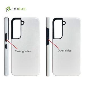 <span class=keywords><strong>Coque</strong></span> de téléphone Prosub DIY PC TPU avec revêtement par sublimation, protection intégrale 360°, antichoc, ajustement parfait pour <span class=keywords><strong>S21</strong></span> Plus Ultra - Product Image 1
