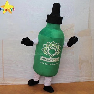 Funtoys adulto personalizado <span class=keywords><strong>botella</strong></span> <span class=keywords><strong>de</strong></span> aceite esencial cuentagotas <span class=keywords><strong>botella</strong></span> caminar mascota disfraz para Halloween - Product Image 3