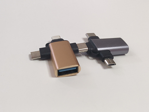 Prix le moins cher métal 3 en 1 <span class=keywords><strong>Micro</strong></span> <span class=keywords><strong>USB</strong></span> Type C 8Pin mâle vers <span class=keywords><strong>USB</strong></span> 3.0 femelle adaptateur <span class=keywords><strong>OTG</strong></span> pour téléphone U disque <span class=keywords><strong>Usb</strong></span> 3.0 connecteur de <span class=keywords><strong>prise</strong></span> - Product Image 5